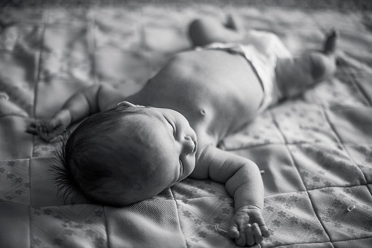 unposed newborn